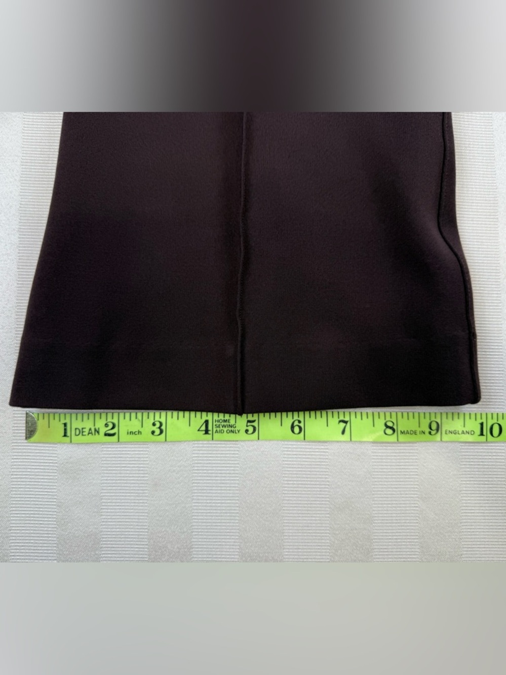 SPANX Micro Pont’e Flare Pants Size XL Deep Burgundy Boot Cut #20792R - Picture 12 of 14